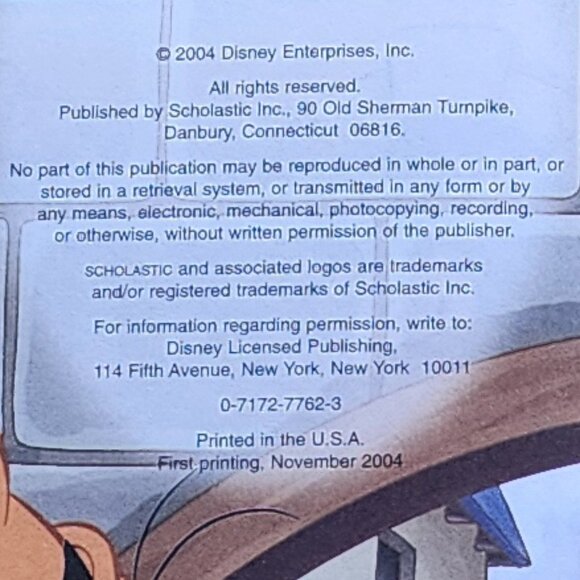 Vintage Disney Mickey Mouse the Three Musketeers 2004 First Printing - Picture 3 of 4